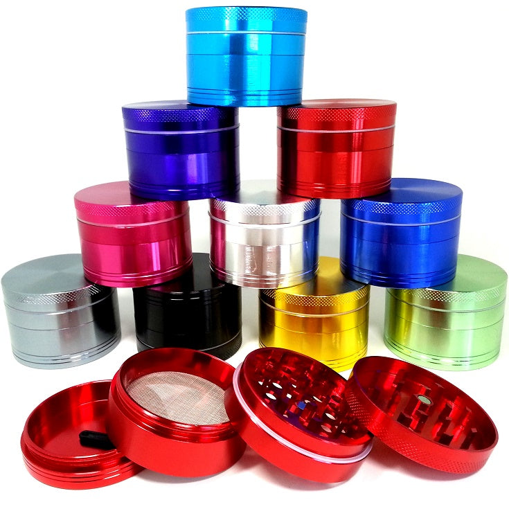 50MM Aluminum High Quality Grinder- 12 Colors