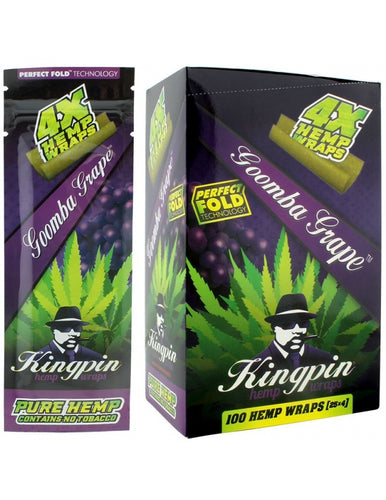 Kingpin Goomba Grape Hemp Wrap