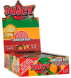 Juicy Jay Jamaican Rum 1 1/4 Rolling Paper