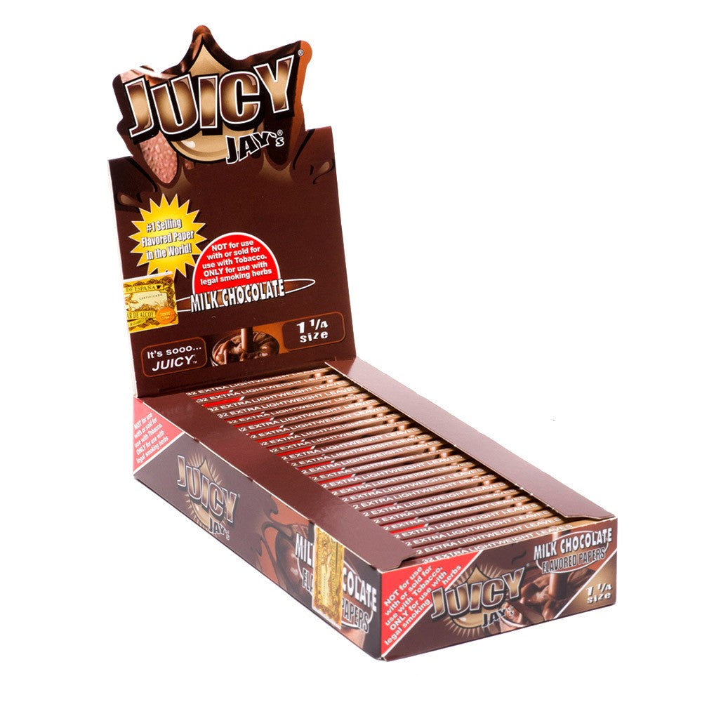 Juicy Jay Milk Chocolate 1 1/4 Rolling Paper