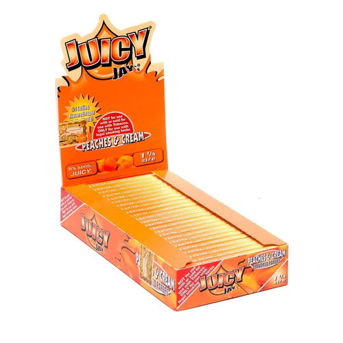 Juicy Jay Peaches & Cream 1 1/4 Rolling Paper