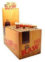 Raw Pre-Rolled Cones 1 1/4